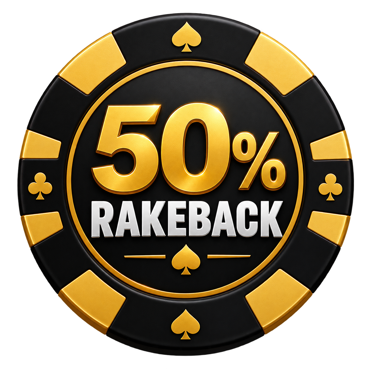 50% rakeback